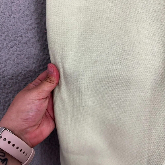 Nike Club Fleece Sweatpants Mens‎ Small Green Spellout Logo Swoosh Gorpcore - Picture 2 of 9